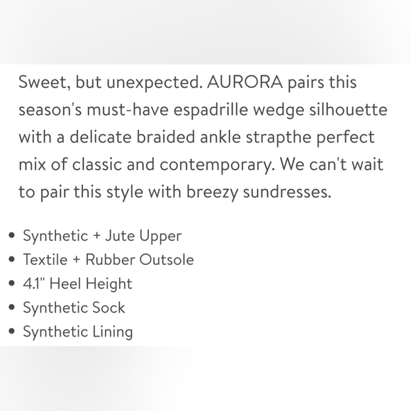 Dolce Vita Tan Wedge Sandals with Ankle Strap. Sz 9.5 NIB - Picture 7 of 7